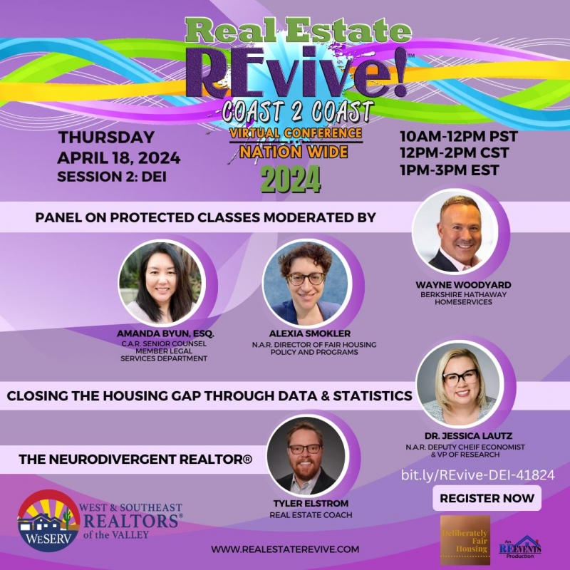 Real Estate REvive! DEI: How to Be Fair in Fair Housing